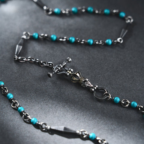Arthur.K Amaterasu Series Suiko 0.3 Natural Turquoise Necklace, One Size (Unlimited Edition)
