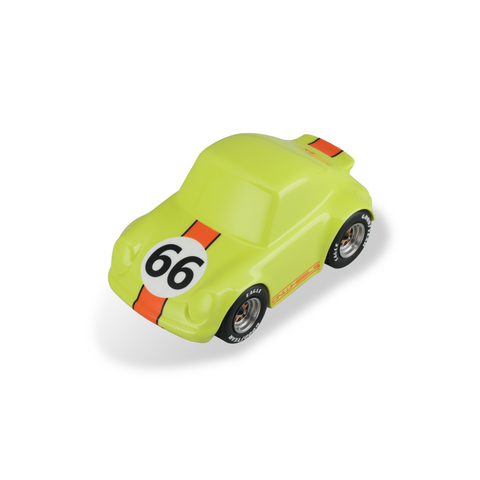 ON WHEELS Q CAR 1：24 Scale Models - P ver.  no.66 Lemon Yellow