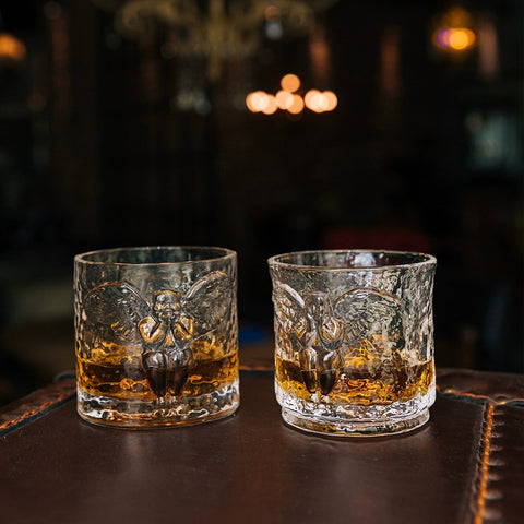 XIQI Angel Couples Whiskey Glass Set (2Pack)