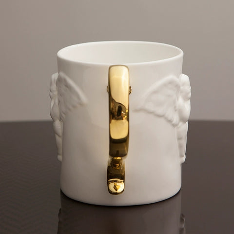 XIQI Angel Tea Mug(With Golden Handle）