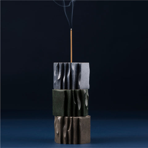 SOAPMEN Bronze Vertical Bar Incense Holder