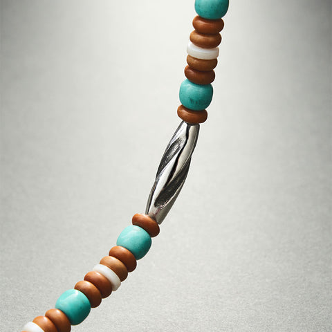 Arthur.K Amaterasu Series Seisen 0.6 Turquoise & Olive Necklace, One Size (Unlimited Edition)