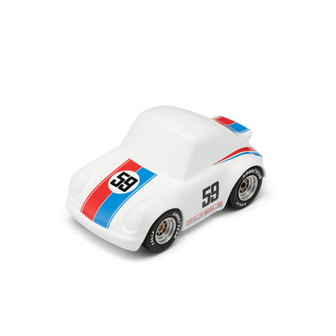 ON WHEELS Q CAR 1：24 Scale Models - P ver. no.60 Matt White