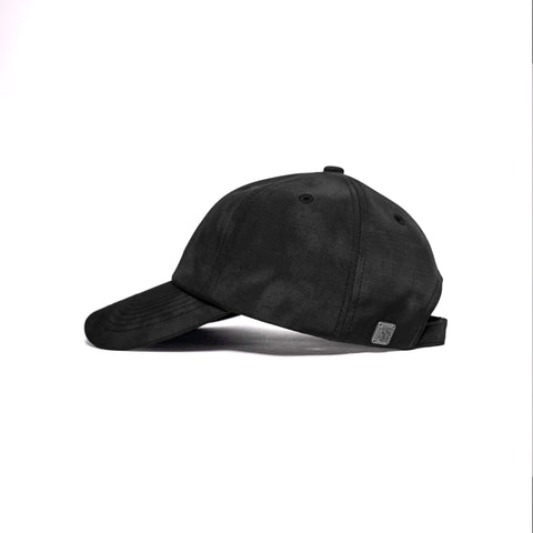 BLANK_SET Baseball Cap - Black Wax Paint Finish