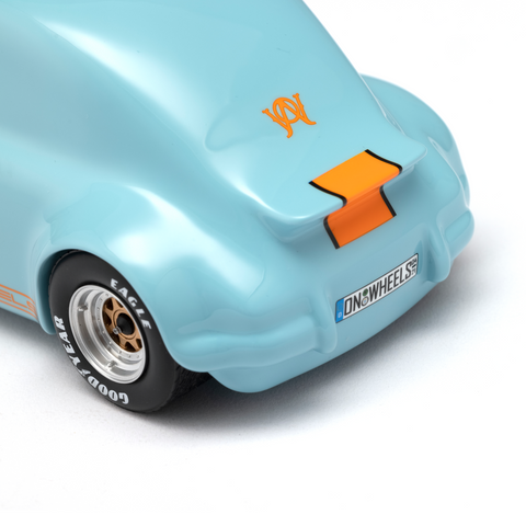 ON WHEELS Q CAR 1：24 Scale Models - P ver.  no.66 Sky Blue