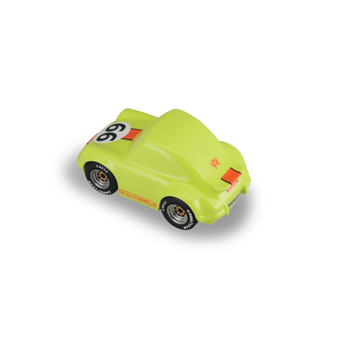 ON WHEELS Q CAR 1：24 Scale Models - P ver.  no.66 Lemon Yellow