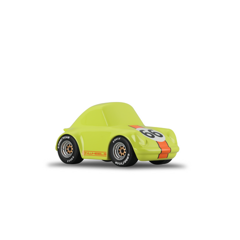 ON WHEELS Q CAR 1：24 Scale Models - P ver.  no.66 Lemon Yellow