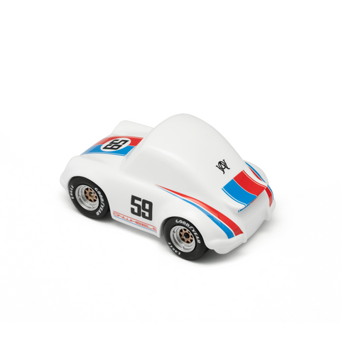 ON WHEELS Q CAR 1：24 Scale Models - P ver. no.60 Matt White