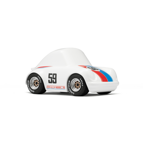 ON WHEELS Q CAR 1：24 Scale Models - P ver. no.60 Matt White