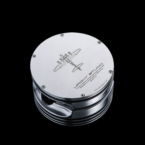 Redesigned Piston Cigar Ashtray