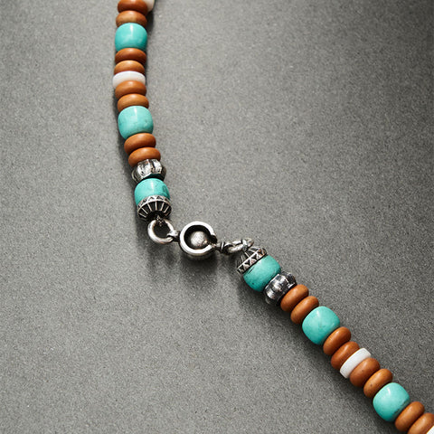 Arthur.K Amaterasu Series Seisen 0.6 Turquoise & Olive Necklace, One Size (Unlimited Edition)